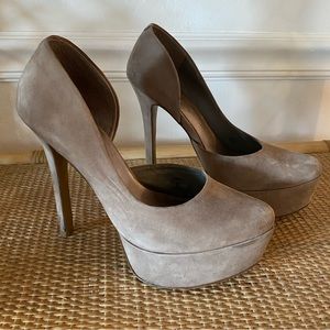 Suede Jessica Simpson Heels